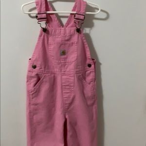 Adorable little girls Carhartt Bibs